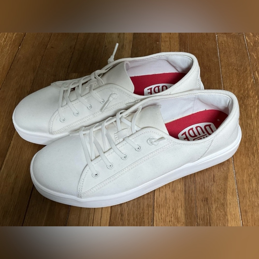 Men’s Hey Dude Cody Canvas Slip On Sneakers Size 10